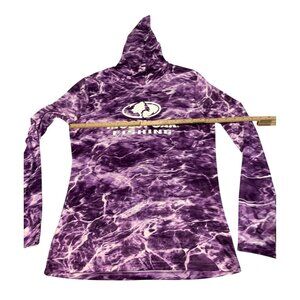 MOSSY OAK FISHING Women's Hoodie SZ M  preowned
